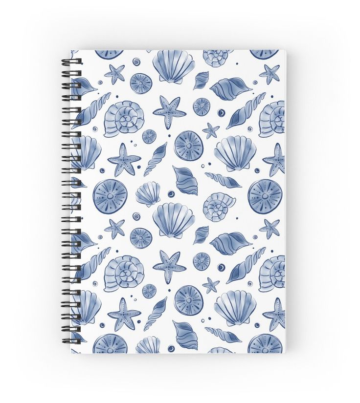 Sea Inspired Spiral Notebook